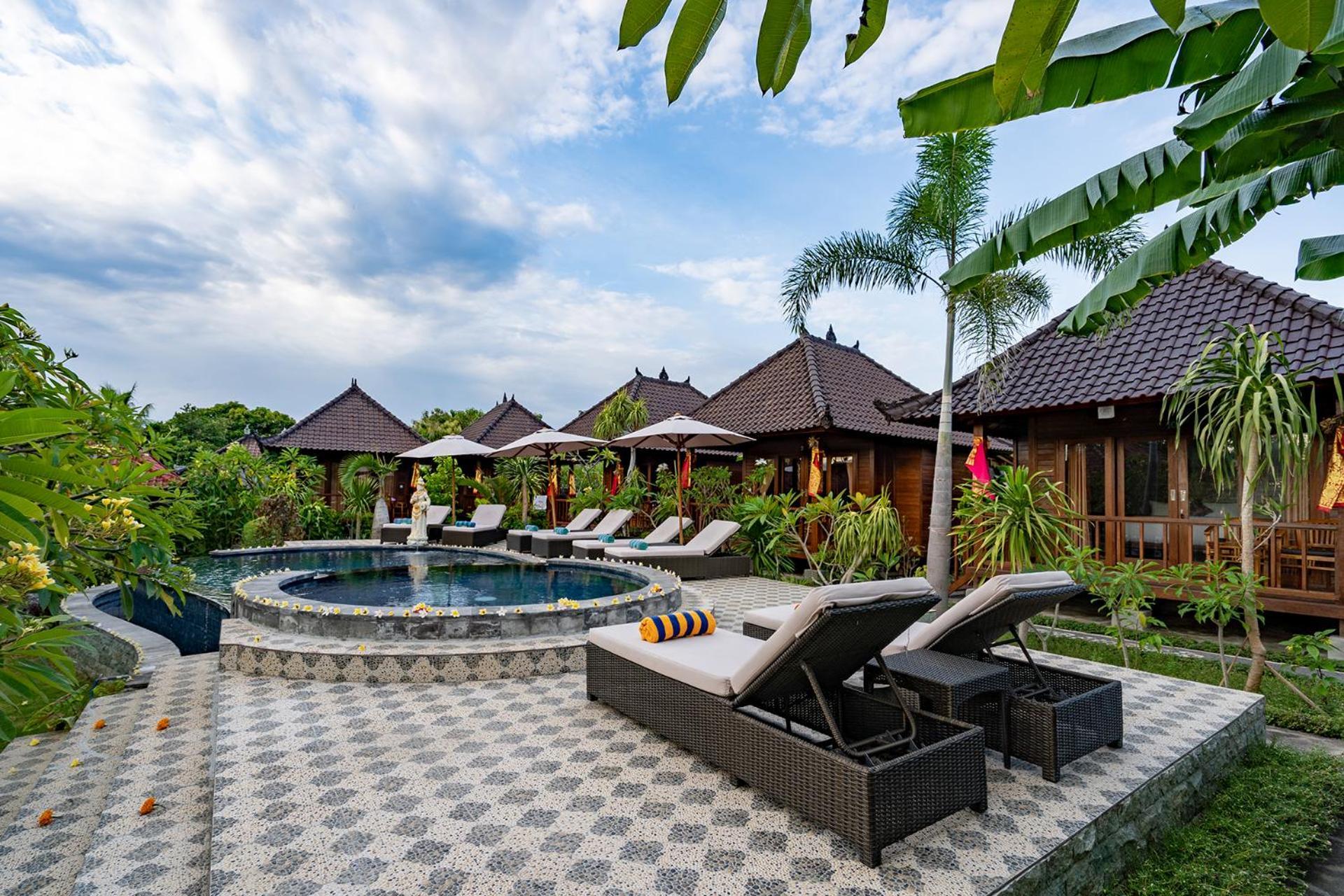 Hotel Karang Mas Lembongan Nusa Lembongan Exterior foto