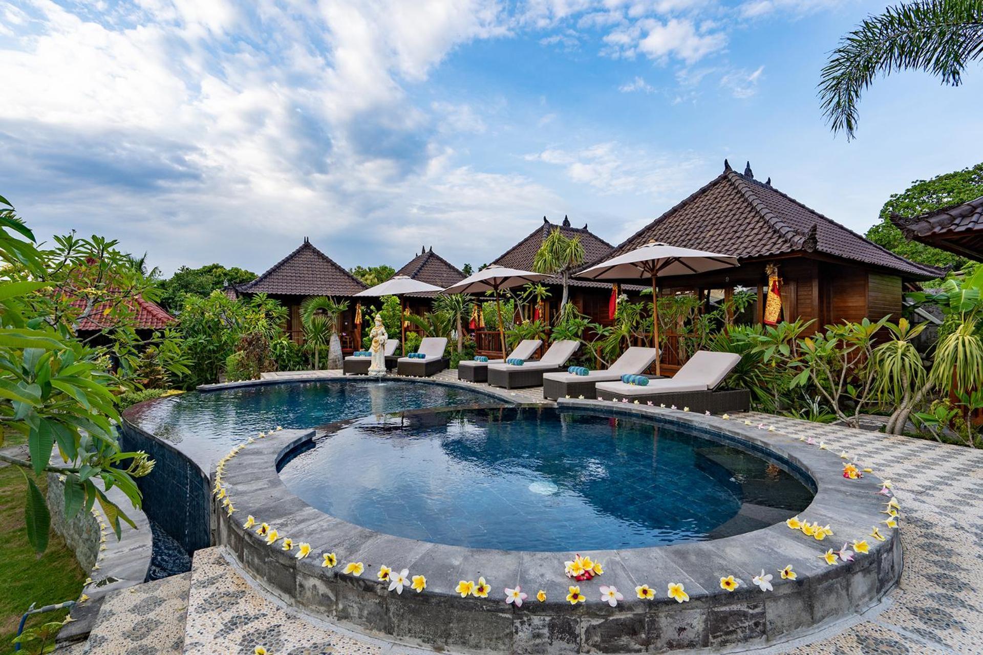 Hotel Karang Mas Lembongan Nusa Lembongan Exterior foto